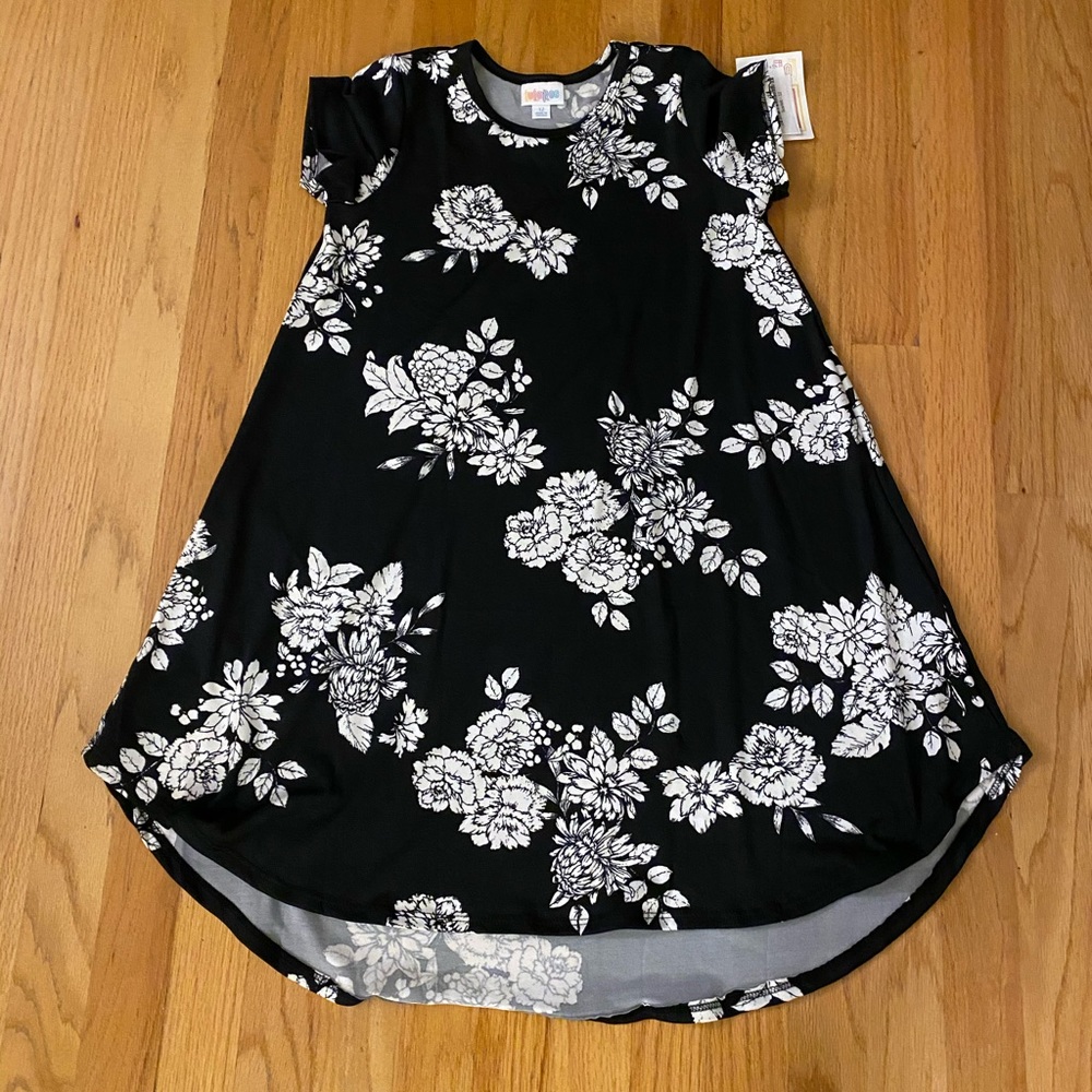 NWT LulaRoe Scarlett Dress - Girls 12 Floral
